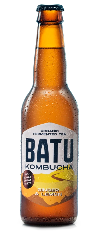 BATU Kombucha - Ginger & lemon